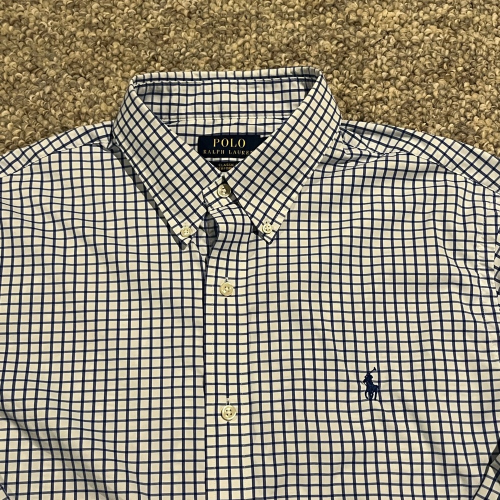 Polo Ralph Lauren Performance Button Down Large - Picture 2 of 7